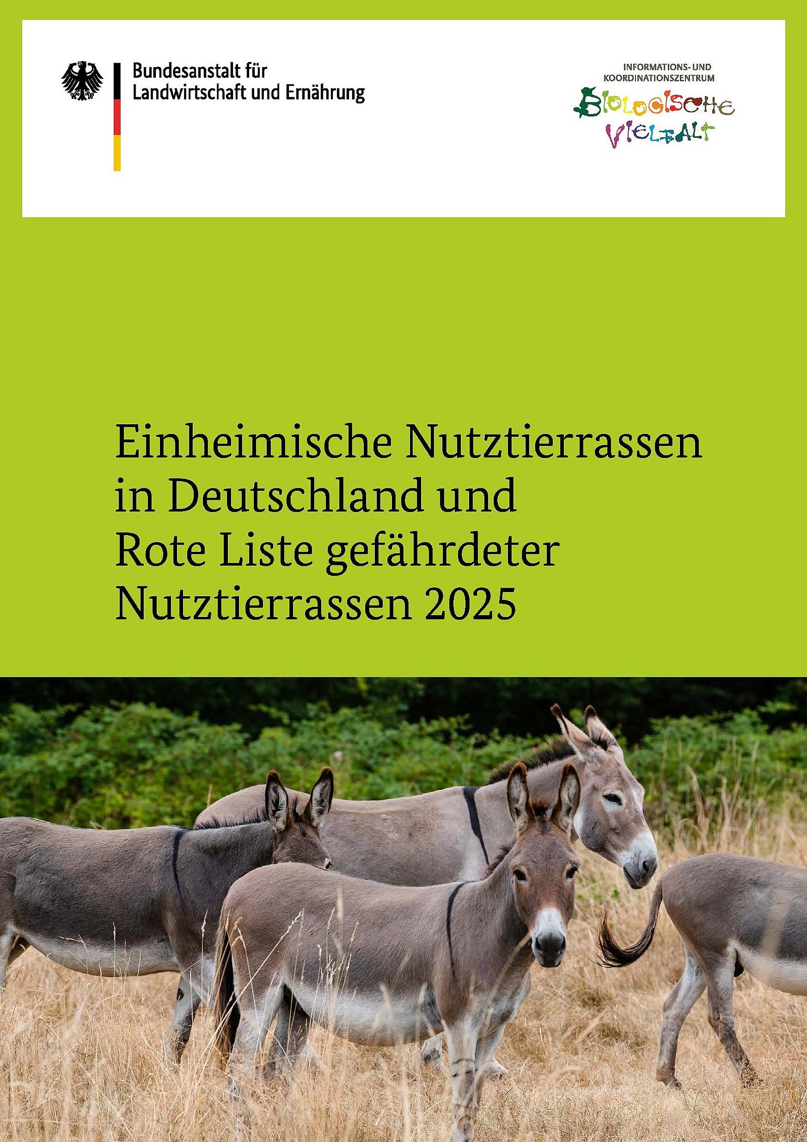 Titelbild Rote Liste Nutztierrassen