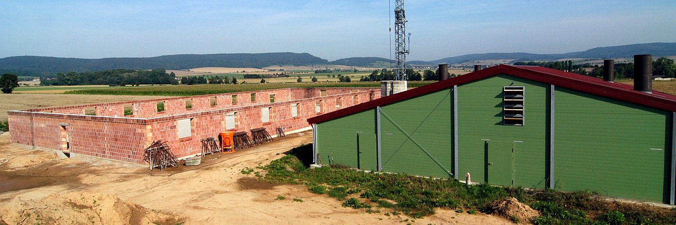 Neubau eines Schweinemaststalls