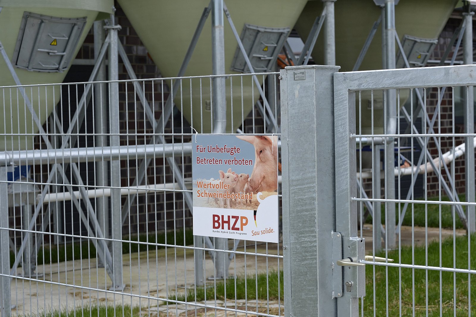 Zaun. Klick führt zu Großansicht im neuen Fenster.