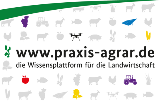 Postkarte zu praxis-agrar.de. 