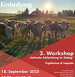 MuD Tierschutz: Workshop - Tierverhalten bei mobiler Schlachtung